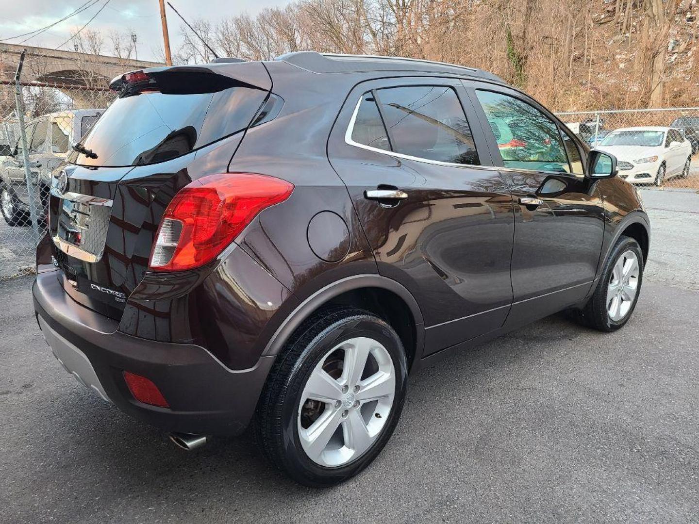 2016 BROWN BUICK ENCORE AWD (KL4CJESB8GB) with an 1.4L engine, Automatic transmission, located at 7981 Paxton Street, Harrisburg, PA, 17111, (717) 561-2926, 40.261490, -76.749229 - Photo#4