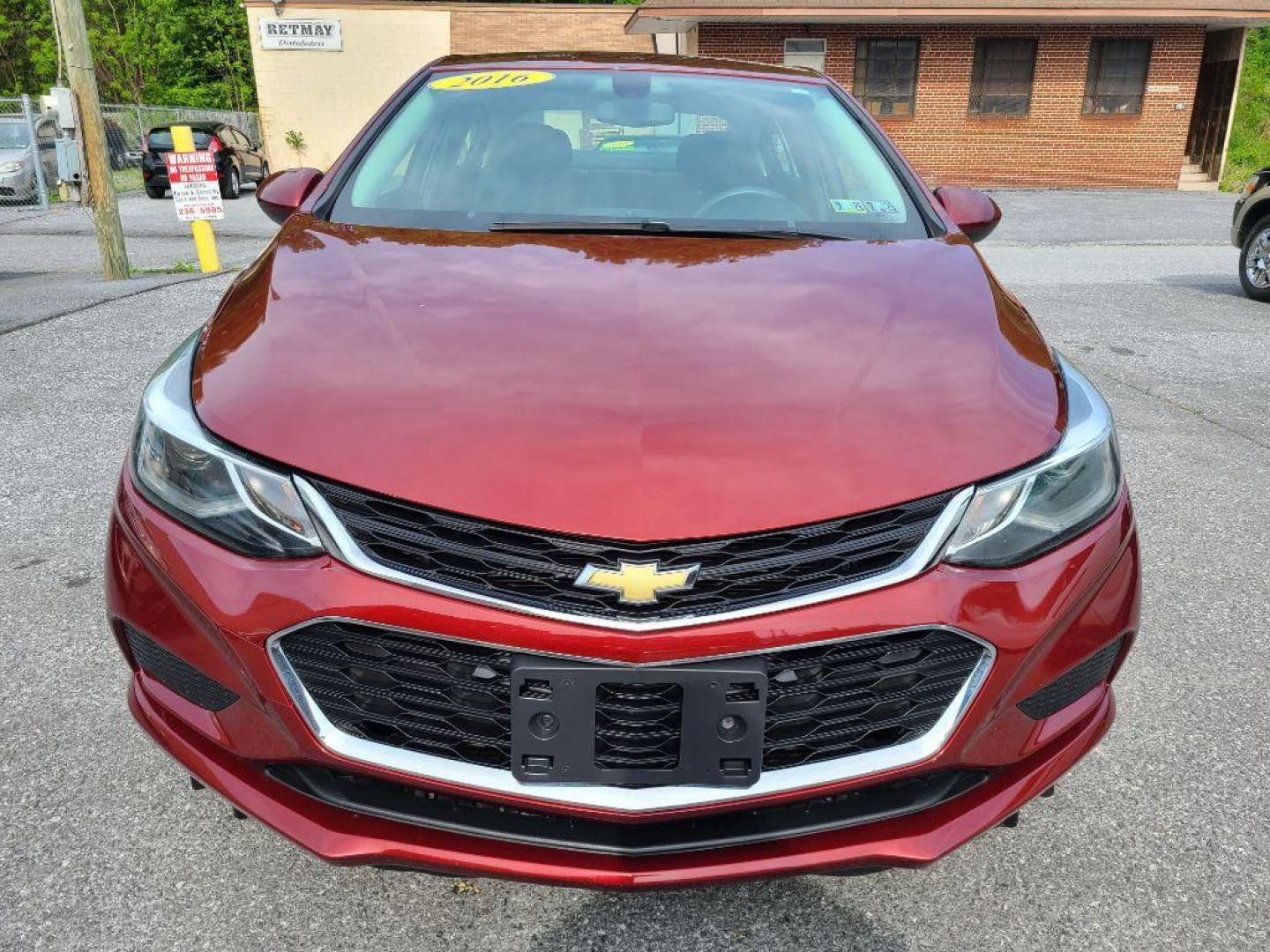 2016 RED CHEVROLET CRUZE LT (1G1BE5SM0G7) with an 1.4L engine, Automatic transmission, located at 7981 Paxton Street, Harrisburg, PA, 17111, (717) 561-2926, 40.261490, -76.749229 - Photo#7