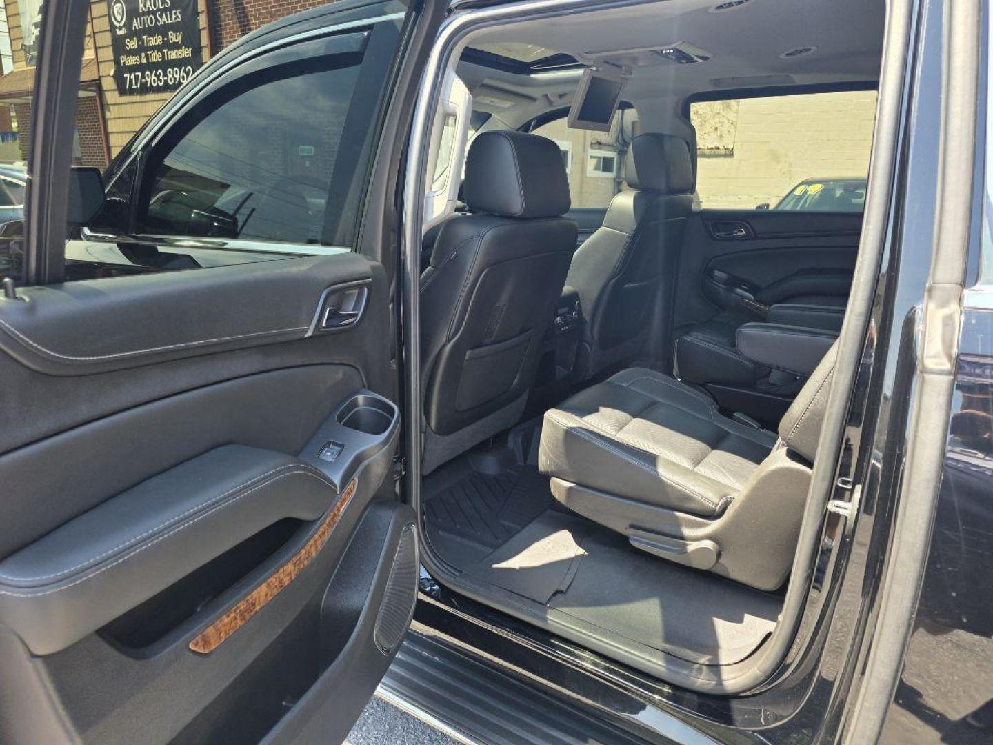 2016 BLACK CHEVROLET SUBURBAN 1500 LTZ (1GNSKJKC9GR) with an 5.3L engine, Automatic transmission, located at 117 North Cameron Street, Harrisburg, PA, 17101, (717) 963-8962, 40.267021, -76.875351 - WE FINANCE!!! MOST vehicles are available for financing. Good Credit/ Challenged Credit/ No Credit - ALL Trade-Ins Welcomed!!! APPLY ONLINE or CALL us TODAY Please call us to discuss your cash and/or financing options. Thanks for checking our inventory! We're here to help. - Photo#16