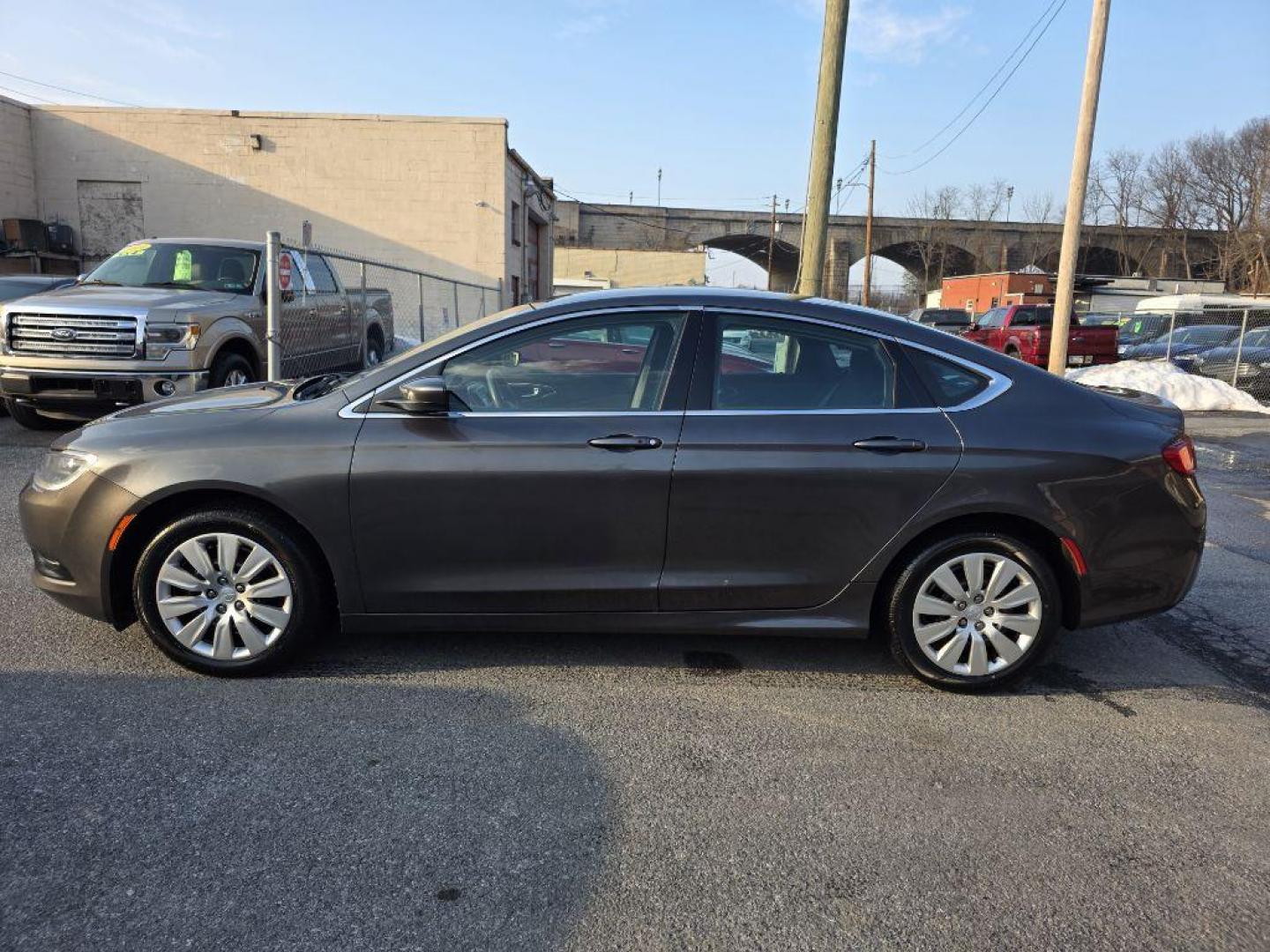 2016 GRAY CHRYSLER 200 LX (1C3CCCFB1GN) with an 2.4L engine, Automatic transmission, located at 131 N Cameron st, Harrisburg, PA, 17101, (717) 561-2926, 40.267086, -76.875374 - WE FINANCE!!! Good Credit/ Challenged Credit/ No Credit - ALL Trade-Ins Welcomed!!! APPLY ONLINE or CALL us TODAY ;) Please call us to discuss your cash and/or financing options. - Photo#1