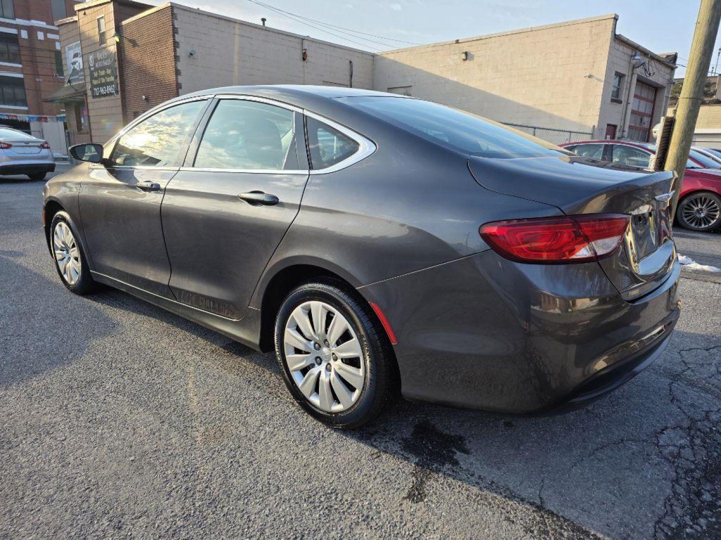 2016 GRAY CHRYSLER 200 LX (1C3CCCFB1GN) with an 2.4L engine, Automatic transmission, located at 131 N Cameron st, Harrisburg, PA, 17101, (717) 561-2926, 40.267086, -76.875374 - WE FINANCE!!! Good Credit/ Challenged Credit/ No Credit - ALL Trade-Ins Welcomed!!! APPLY ONLINE or CALL us TODAY ;) Please call us to discuss your cash and/or financing options. - Photo#2