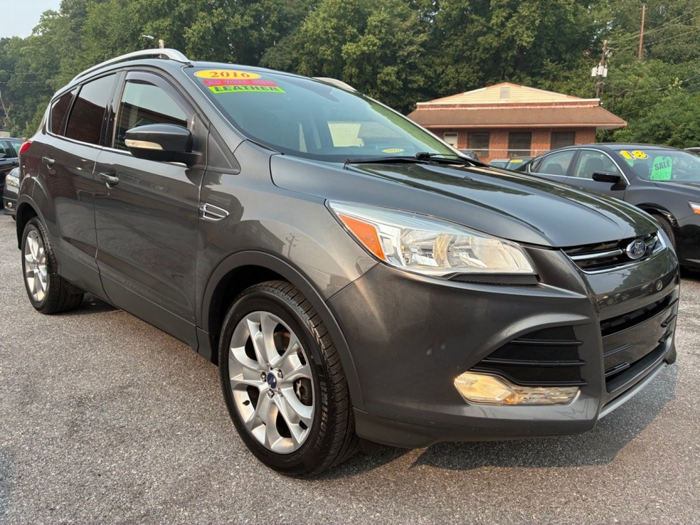 2016 GREY FORD ESCAPE TITANIUM (1FMCU9J9XGU) with an 2.0L engine, Automatic transmission, located at 117 North Cameron Street, Harrisburg, PA, 17101, (717) 963-8962, 40.267021, -76.875351- Photo#6