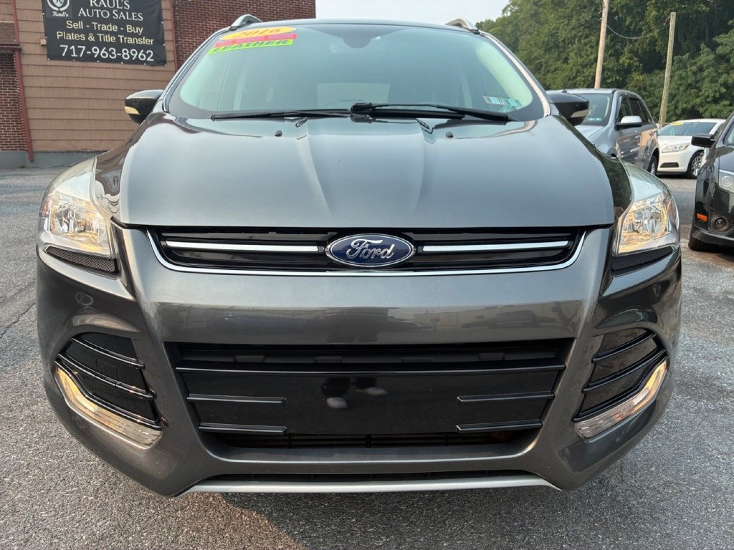 2016 GREY FORD ESCAPE TITANIUM (1FMCU9J9XGU) with an 2.0L engine, Automatic transmission, located at 117 North Cameron Street, Harrisburg, PA, 17101, (717) 963-8962, 40.267021, -76.875351- Photo#7