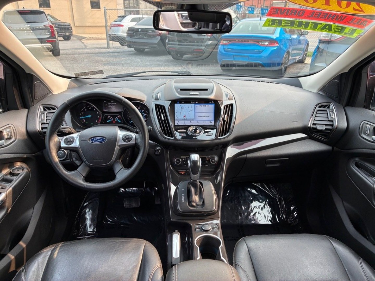 2016 GREY FORD ESCAPE TITANIUM (1FMCU9J9XGU) with an 2.0L engine, Automatic transmission, located at 117 North Cameron Street, Harrisburg, PA, 17101, (717) 963-8962, 40.267021, -76.875351- Photo#12