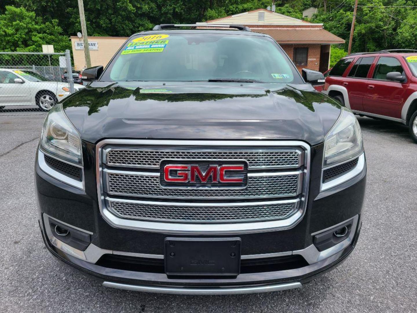 2016 BLACK GMC ACADIA DENALI (1GKKVTKD6GJ) with an 3.6L engine, Automatic transmission, located at 117 North Cameron Street, Harrisburg, PA, 17101, (717) 963-8962, 40.267021, -76.875351 - WE FINANCE!!! Good Credit/ Bad Credit/ No Credit - ALL Trade-Ins Welcomed!!! ***Guaranteed Credit Approval*** APPLY ONLINE or CALL us TODAY ;) Internet Prices and Marketplace Prices are SPECIAL discounted ***CASH DEALS*** Retail Prices are higher. Please call us to discuss your cash and finan - Photo#2