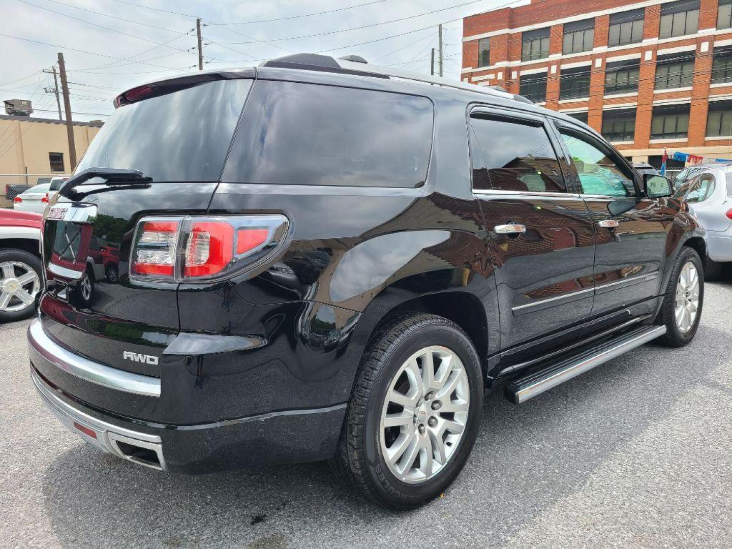 2016 BLACK GMC ACADIA DENALI (1GKKVTKD6GJ) with an 3.6L engine, Automatic transmission, located at 117 North Cameron Street, Harrisburg, PA, 17101, (717) 963-8962, 40.267021, -76.875351 - WE FINANCE!!! Good Credit/ Bad Credit/ No Credit - ALL Trade-Ins Welcomed!!! ***Guaranteed Credit Approval*** APPLY ONLINE or CALL us TODAY ;) Internet Prices and Marketplace Prices are SPECIAL discounted ***CASH DEALS*** Retail Prices are higher. Please call us to discuss your cash and finan - Photo#3