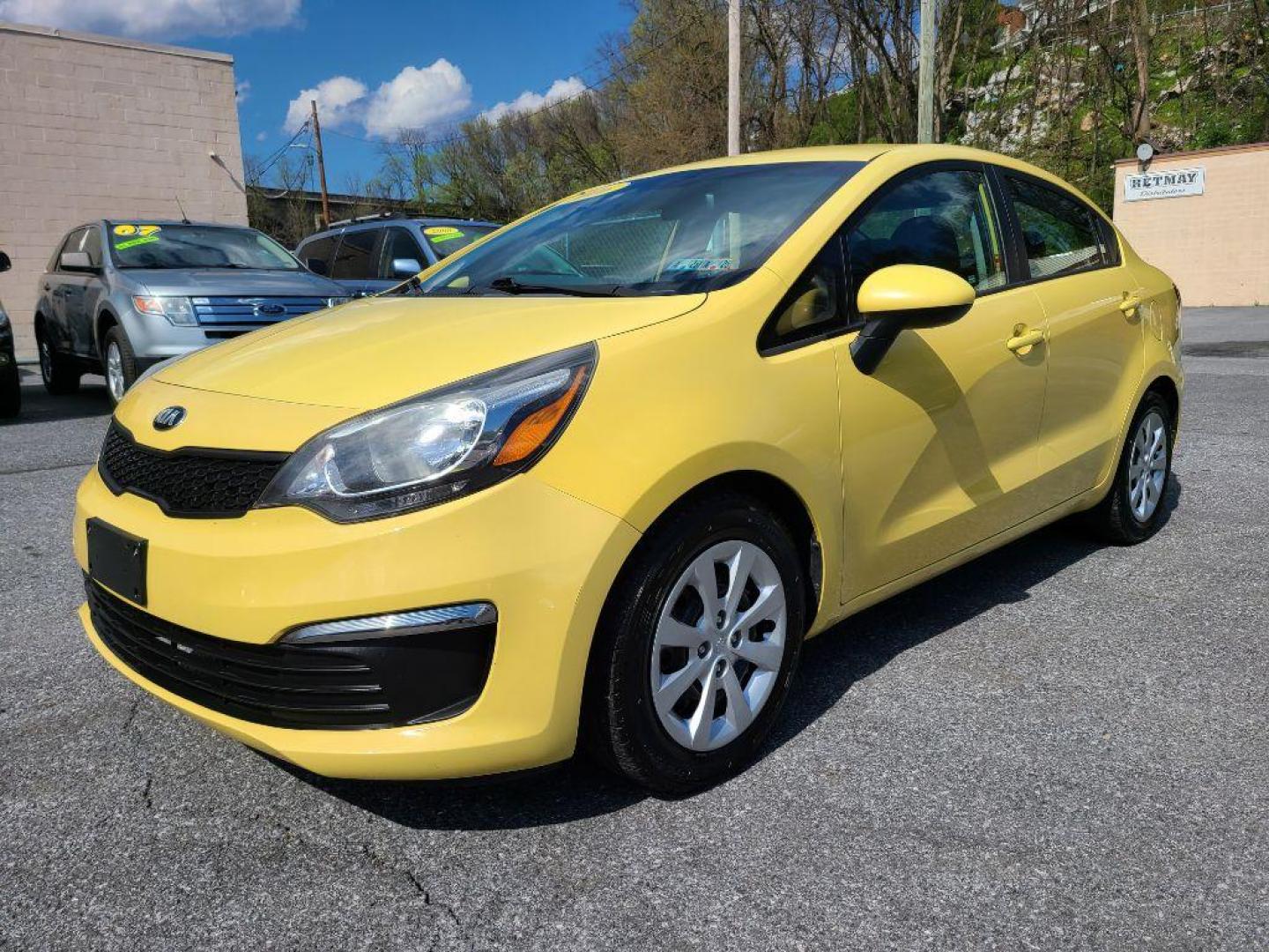 2016 YELLOW KIA RIO LX (KNADM4A32G6) with an 1.6L engine, 6-Speed Manual transmission, located at 117 North Cameron Street, Harrisburg, PA, 17101, (717) 963-8962, 40.267021, -76.875351 - WE FINANCE!!! Good Credit/ Bad Credit/ No Credit - ALL Trade-Ins Welcomed!!! ***Guaranteed Credit Approval*** APPLY ONLINE or CALL us TODAY ;) Internet Prices and Marketplace Prices are SPECIAL discounted ***CASH DEALS*** Retail Prices are higher. Please call us to discuss your cash and finan - Photo#0