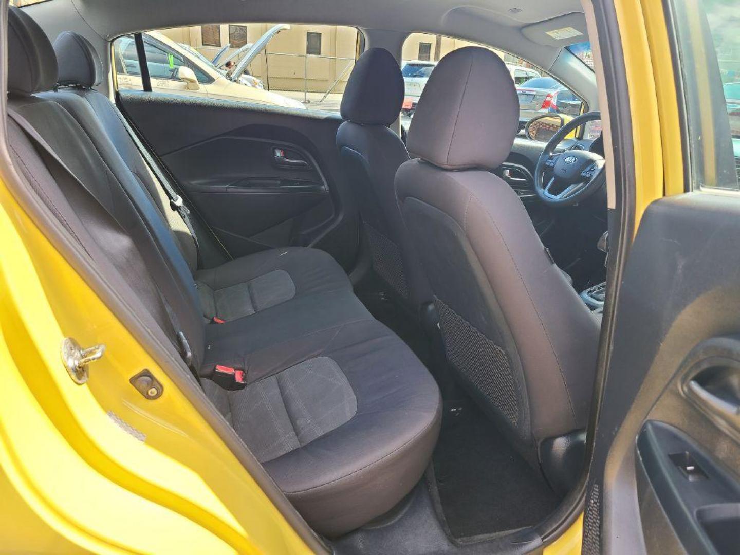 2016 YELLOW KIA RIO LX (KNADM4A32G6) with an 1.6L engine, 6-Speed Manual transmission, located at 117 North Cameron Street, Harrisburg, PA, 17101, (717) 963-8962, 40.267021, -76.875351 - WE FINANCE!!! Good Credit/ Bad Credit/ No Credit - ALL Trade-Ins Welcomed!!! ***Guaranteed Credit Approval*** APPLY ONLINE or CALL us TODAY ;) Internet Prices and Marketplace Prices are SPECIAL discounted ***CASH DEALS*** Retail Prices are higher. Please call us to discuss your cash and finan - Photo#10
