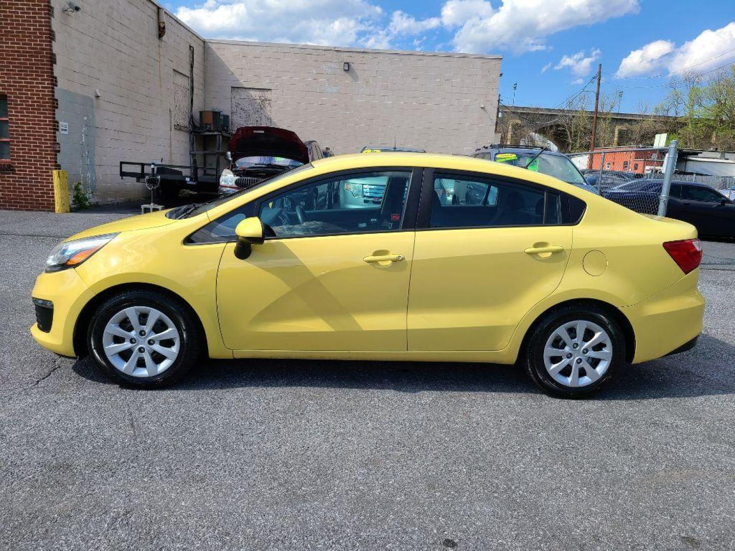 2016 YELLOW KIA RIO LX (KNADM4A32G6) with an 1.6L engine, 6-Speed Manual transmission, located at 117 North Cameron Street, Harrisburg, PA, 17101, (717) 963-8962, 40.267021, -76.875351 - WE FINANCE!!! Good Credit/ Bad Credit/ No Credit - ALL Trade-Ins Welcomed!!! ***Guaranteed Credit Approval*** APPLY ONLINE or CALL us TODAY ;) Internet Prices and Marketplace Prices are SPECIAL discounted ***CASH DEALS*** Retail Prices are higher. Please call us to discuss your cash and finan - Photo#1