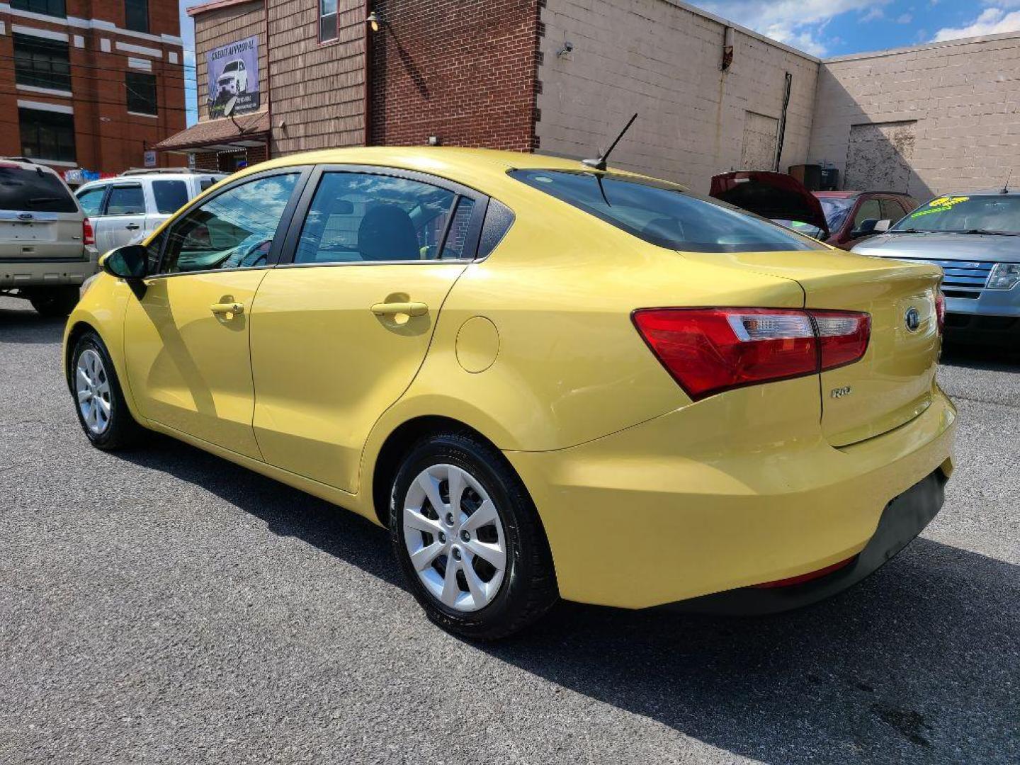 2016 YELLOW KIA RIO LX (KNADM4A32G6) with an 1.6L engine, 6-Speed Manual transmission, located at 117 North Cameron Street, Harrisburg, PA, 17101, (717) 963-8962, 40.267021, -76.875351 - WE FINANCE!!! Good Credit/ Bad Credit/ No Credit - ALL Trade-Ins Welcomed!!! ***Guaranteed Credit Approval*** APPLY ONLINE or CALL us TODAY ;) Internet Prices and Marketplace Prices are SPECIAL discounted ***CASH DEALS*** Retail Prices are higher. Please call us to discuss your cash and finan - Photo#2