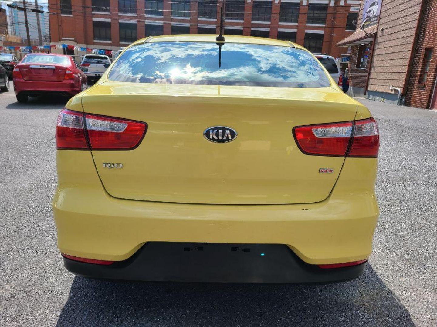 2016 YELLOW KIA RIO LX (KNADM4A32G6) with an 1.6L engine, 6-Speed Manual transmission, located at 117 North Cameron Street, Harrisburg, PA, 17101, (717) 963-8962, 40.267021, -76.875351 - WE FINANCE!!! Good Credit/ Bad Credit/ No Credit - ALL Trade-Ins Welcomed!!! ***Guaranteed Credit Approval*** APPLY ONLINE or CALL us TODAY ;) Internet Prices and Marketplace Prices are SPECIAL discounted ***CASH DEALS*** Retail Prices are higher. Please call us to discuss your cash and finan - Photo#3