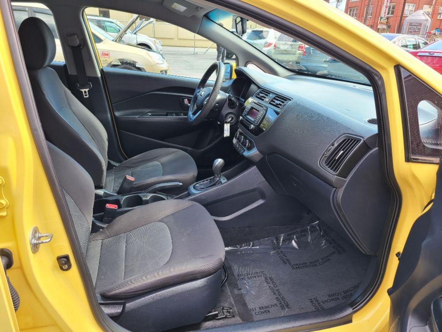 2016 YELLOW KIA RIO LX (KNADM4A32G6) with an 1.6L engine, 6-Speed Manual transmission, located at 117 North Cameron Street, Harrisburg, PA, 17101, (717) 963-8962, 40.267021, -76.875351 - WE FINANCE!!! Good Credit/ Bad Credit/ No Credit - ALL Trade-Ins Welcomed!!! ***Guaranteed Credit Approval*** APPLY ONLINE or CALL us TODAY ;) Internet Prices and Marketplace Prices are SPECIAL discounted ***CASH DEALS*** Retail Prices are higher. Please call us to discuss your cash and finan - Photo#8