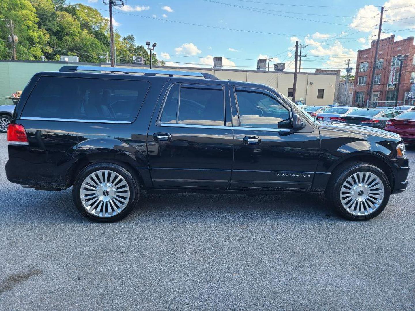 2016 BLACK LINCOLN NAVIGATOR L SELECT (5LMJJ3JT3GE) with an 3.5L engine, Automatic transmission, located at 7981 Paxton Street, Harrisburg, PA, 17111, (717) 561-2926, 40.261490, -76.749229 - Photo#5