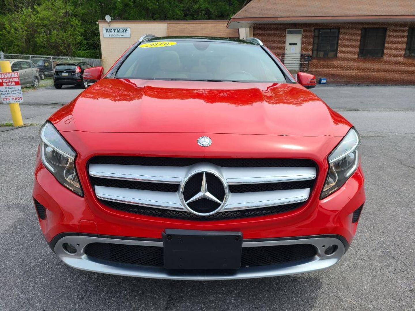 2016 RED MERCEDES-BENZ GLA 250 4MATIC (WDCTG4GB4GJ) with an 2.0L engine, Automatic transmission, located at 117 North Cameron Street, Harrisburg, PA, 17101, (717) 963-8962, 40.267021, -76.875351 - Photo#7