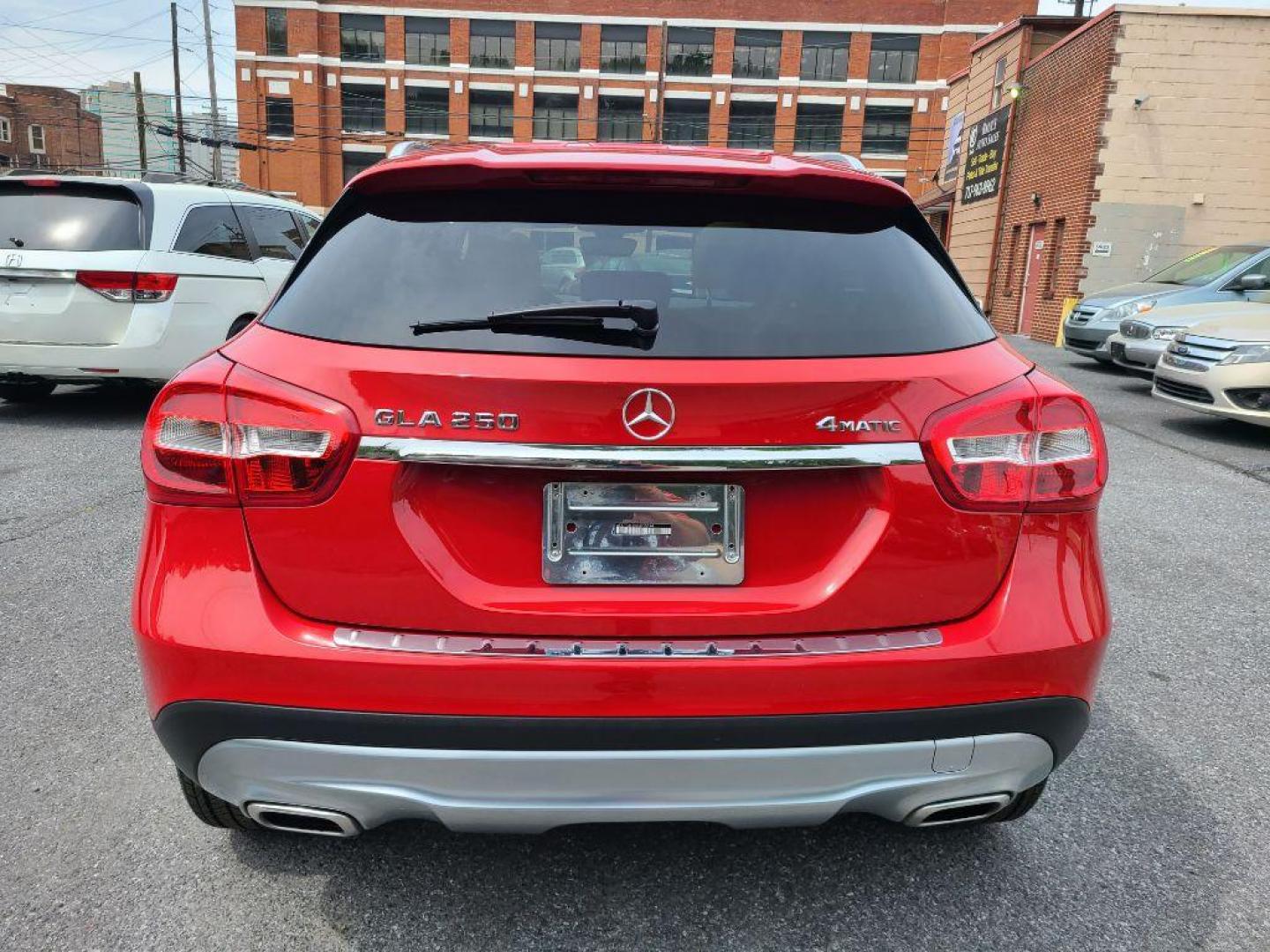 2016 RED MERCEDES-BENZ GLA 250 4MATIC (WDCTG4GB4GJ) with an 2.0L engine, Automatic transmission, located at 117 North Cameron Street, Harrisburg, PA, 17101, (717) 963-8962, 40.267021, -76.875351 - WE FINANCE!!! Good Credit/ Bad Credit/ No Credit - ALL Trade-Ins Welcomed!!! ***Guaranteed Credit Approval*** APPLY ONLINE or CALL us TODAY ;) Internet Prices and Marketplace Prices are SPECIAL discounted ***CASH DEALS*** Retail Prices are higher. Please call us to discuss your cash and finan - Photo#3