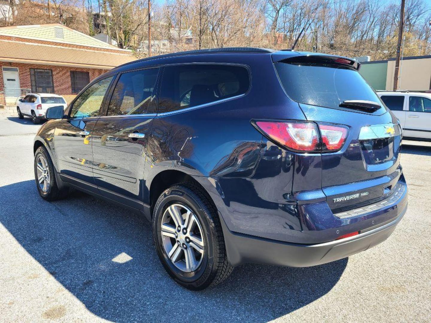 2017 BLUE CHEVROLET TRAVERSE LT (1GNKVGKD9HJ) with an 3.6L engine, Automatic transmission, located at 117 North Cameron Street, Harrisburg, PA, 17101, (717) 963-8962, 40.267021, -76.875351 - WE FINANCE!!! Good Credit/ Bad Credit/ No Credit - ALL Trade-Ins Welcomed!!! ***Guaranteed Credit Approval*** APPLY ONLINE or CALL us TODAY ;) Internet Prices and Marketplace Prices are SPECIAL discounted ***CASH DEALS*** Retail Prices are higher. Please call us to discuss your cash and finan - Photo#2