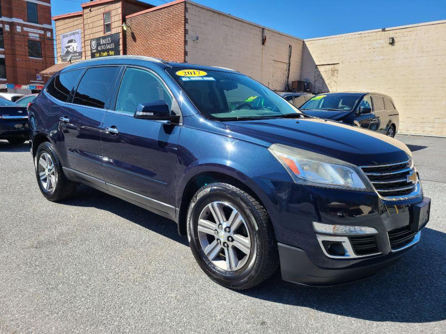2017 BLUE CHEVROLET TRAVERSE LT (1GNKVGKD9HJ) with an 3.6L engine, Automatic transmission, located at 117 North Cameron Street, Harrisburg, PA, 17101, (717) 963-8962, 40.267021, -76.875351 - WE FINANCE!!! Good Credit/ Bad Credit/ No Credit - ALL Trade-Ins Welcomed!!! ***Guaranteed Credit Approval*** APPLY ONLINE or CALL us TODAY ;) Internet Prices and Marketplace Prices are SPECIAL discounted ***CASH DEALS*** Retail Prices are higher. Please call us to discuss your cash and finan - Photo#6