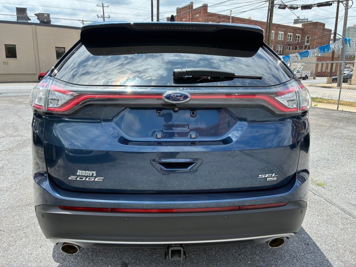 2017 BLUE FORD EDGE SEL (2FMPK4J83HB) with an 3.5L engine, Automatic transmission, located at 117 North Cameron Street, Harrisburg, PA, 17101, (717) 963-8962, 40.267021, -76.875351- Photo#3