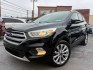 2017 BLACK FORD ESCAPE TITANIUM (1FMCU9J90HU) with an 2.0L engine, Automatic transmission, located at 117 North Cameron Street, Harrisburg, PA, 17101, (717) 963-8962, 40.267021, -76.875351- Photo#0