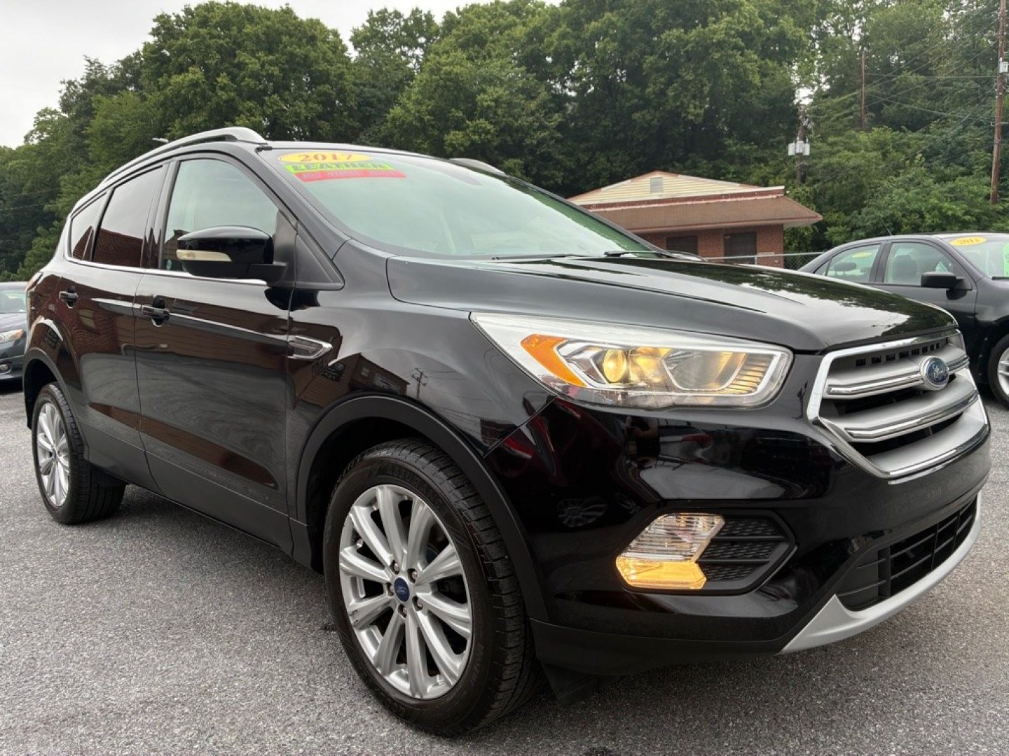 2017 BLACK FORD ESCAPE TITANIUM (1FMCU9J90HU) with an 2.0L engine, Automatic transmission, located at 117 North Cameron Street, Harrisburg, PA, 17101, (717) 963-8962, 40.267021, -76.875351- Photo#6