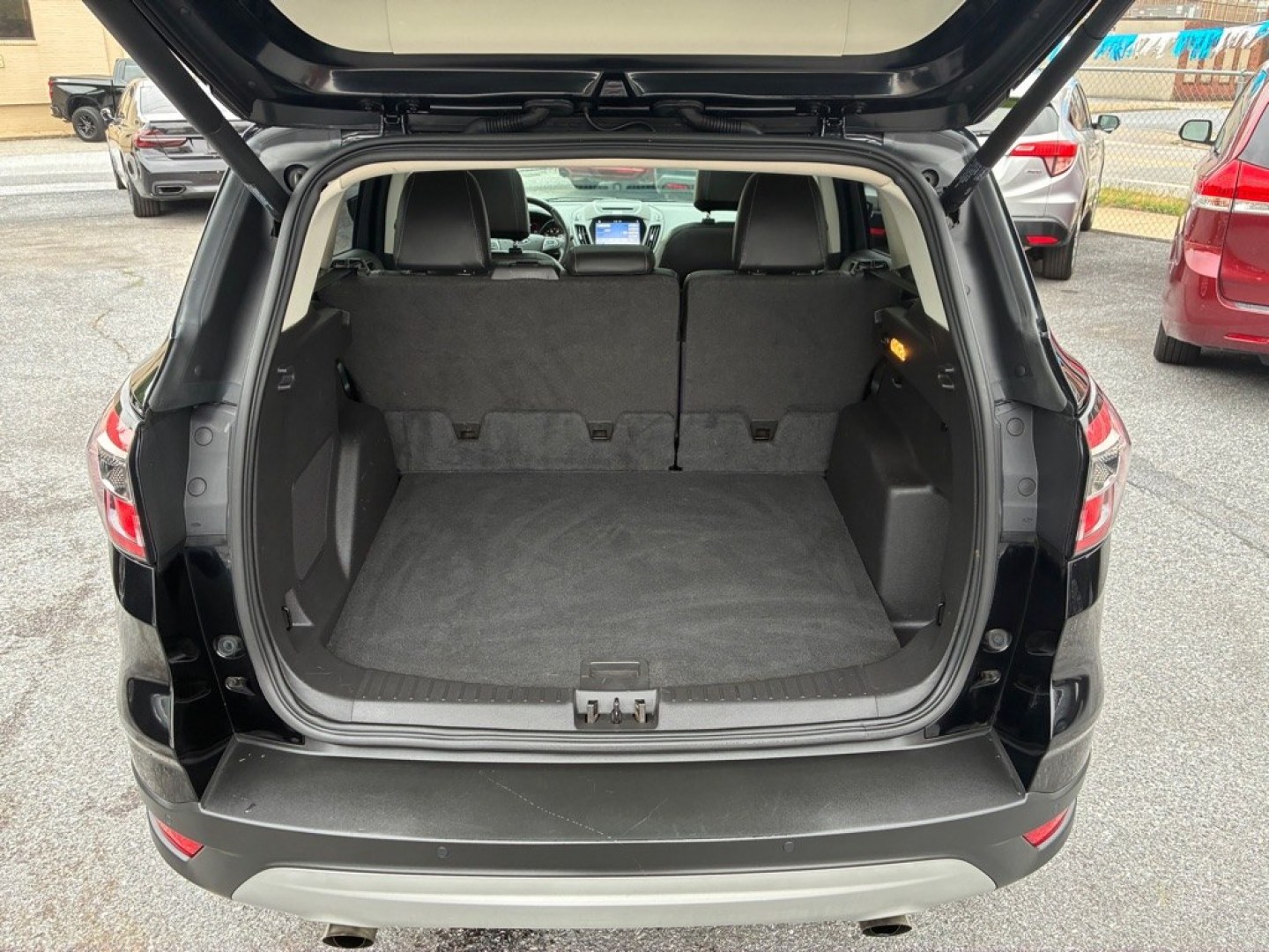 2017 BLACK FORD ESCAPE TITANIUM (1FMCU9J90HU) with an 2.0L engine, Automatic transmission, located at 117 North Cameron Street, Harrisburg, PA, 17101, (717) 963-8962, 40.267021, -76.875351- Photo#10
