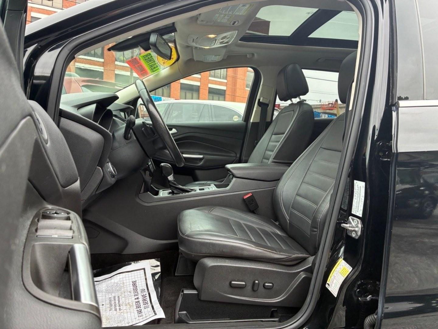 2017 BLACK FORD ESCAPE TITANIUM (1FMCU9J90HU) with an 2.0L engine, Automatic transmission, located at 117 North Cameron Street, Harrisburg, PA, 17101, (717) 963-8962, 40.267021, -76.875351- Photo#13