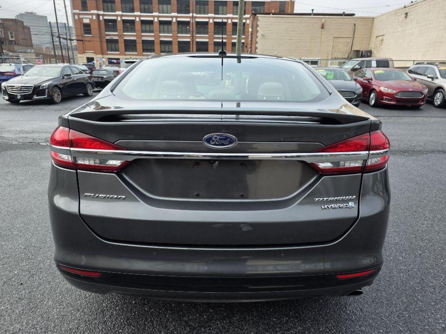 2017 GRAY FORD FUSION TITANIUM HEV (3FA6P0RU8HR) with an 2.0L engine, Continuously Variable transmission, located at 117 North Cameron Street, Harrisburg, PA, 17101, (717) 963-8962, 40.267021, -76.875351 - WE FINANCE!!! Good Credit/ Bad Credit/ No Credit - ALL Trade-Ins Welcomed!!! ***Guaranteed Credit Approval*** APPLY ONLINE or CALL us TODAY ;) Please call us to discuss your cash and financing options. - Photo#3