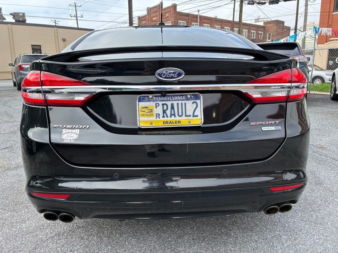 2017 BLACK FORD FUSION SPORT (3FA6P0VP3HR) with an 2.7L engine, Automatic transmission, located at 117 North Cameron Street, Harrisburg, PA, 17101, (717) 963-8962, 40.267021, -76.875351 - WE FINANCE!!! MOST vehicles are available for financing. Good Credit/ Challenged Credit/ No Credit - ALL Trade-Ins Welcomed!!! APPLY ONLINE or CALL us TODAY Please call us to discuss your cash and/or financing options. Thanks for checking our inventory! We're here to help.- Photo#3