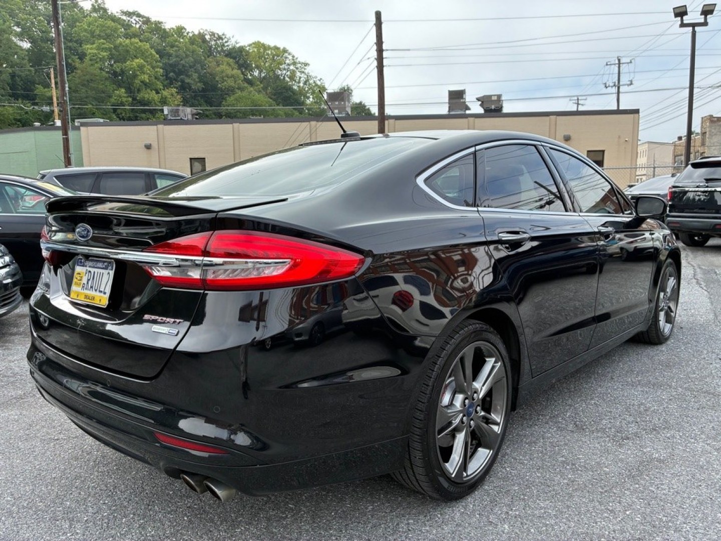 2017 BLACK FORD FUSION SPORT (3FA6P0VP3HR) with an 2.7L engine, Automatic transmission, located at 117 North Cameron Street, Harrisburg, PA, 17101, (717) 963-8962, 40.267021, -76.875351 - WE FINANCE!!! MOST vehicles are available for financing. Good Credit/ Challenged Credit/ No Credit - ALL Trade-Ins Welcomed!!! APPLY ONLINE or CALL us TODAY Please call us to discuss your cash and/or financing options. Thanks for checking our inventory! We're here to help.- Photo#4