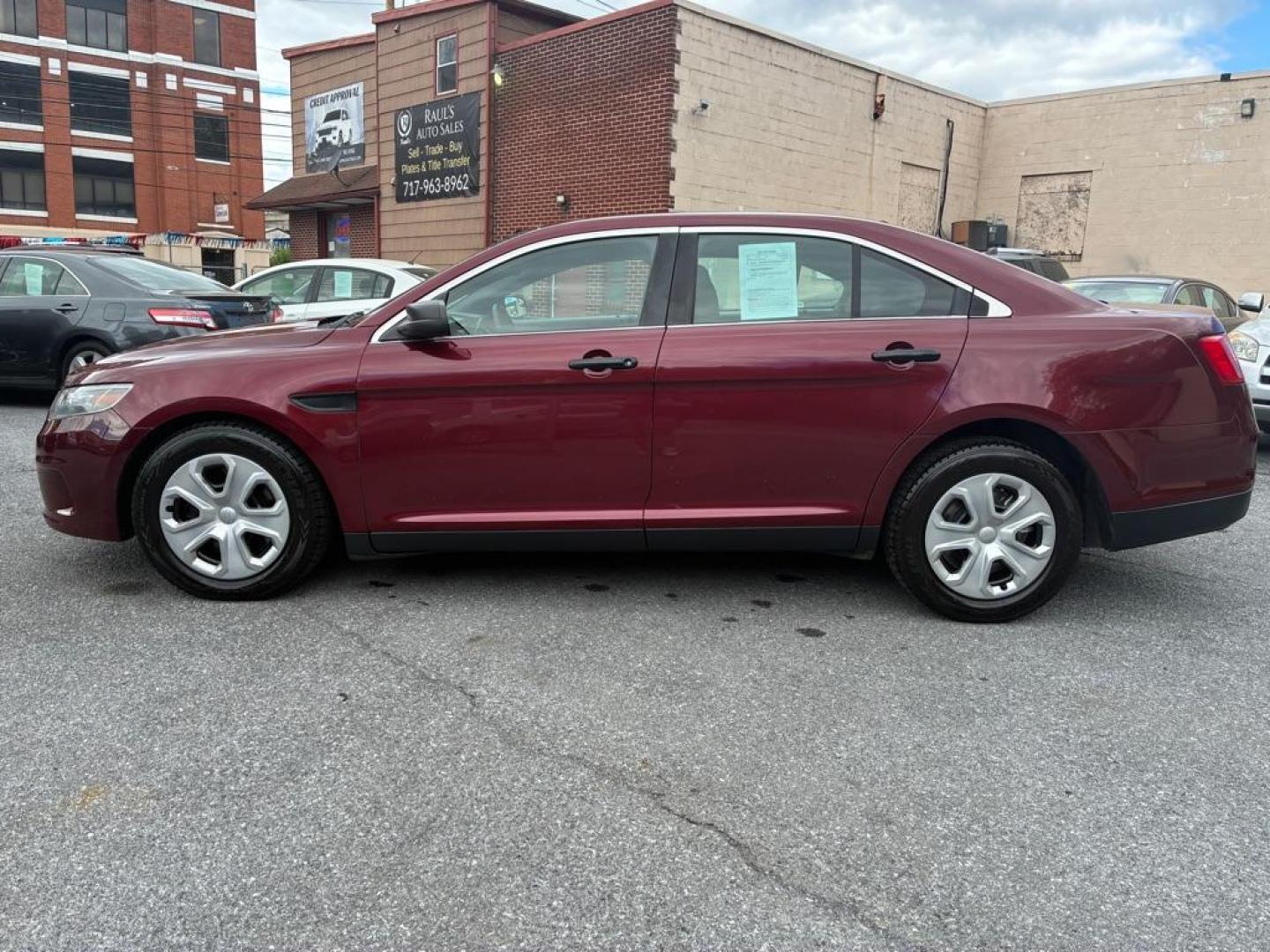 2017 RED FORD TAURUS POLICE INTERCEPTOR (1FAHP2MK5HG) with an 3.7L engine, Automatic transmission, located at 117 North Cameron Street, Harrisburg, PA, 17101, (717) 963-8962, 40.267021, -76.875351 - WE FINANCE!!! MOST vehicles are available for financing. Good Credit/ Challenged Credit/ No Credit - ALL Trade-Ins Welcomed!!! APPLY ONLINE or CALL us TODAY Please call us to discuss your cash and/or financing options. Thanks for cheching our inventory! We're here to help. - Photo#1