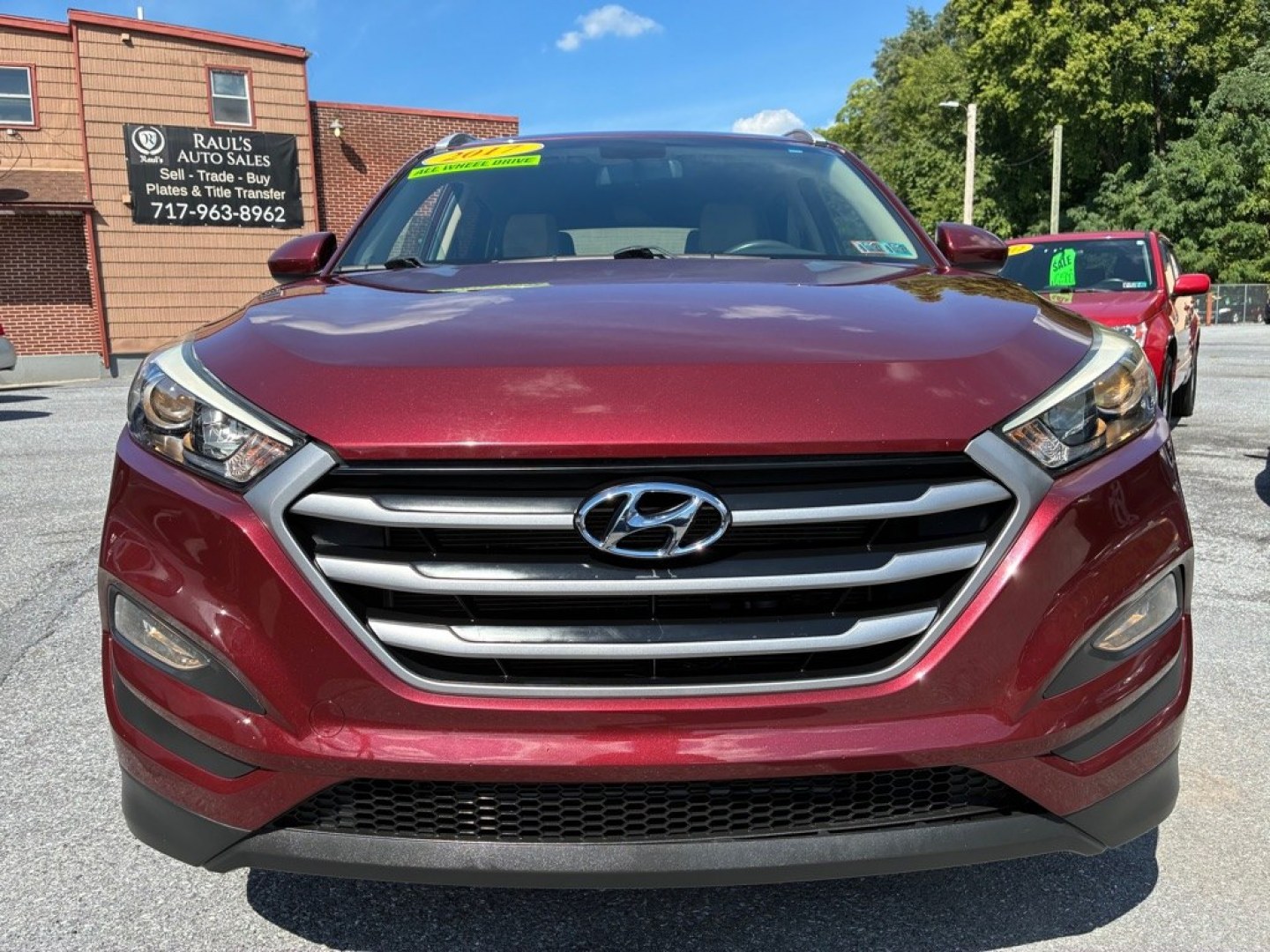 2017 RED HYUNDAI TUCSON LIMITED (KM8J3CA4XHU) with an 2.0L engine, Automatic transmission, located at 117 North Cameron Street, Harrisburg, PA, 17101, (717) 963-8962, 40.267021, -76.875351 - WE FINANCE!!! MOST vehicles are available for financing. Good Credit/ Challenged Credit/ No Credit - ALL Trade-Ins Welcomed!!! APPLY ONLINE or CALL us TODAY Please call us to discuss your cash and/or financing options. Thanks for checking our inventory! We're here to help.- Photo#7