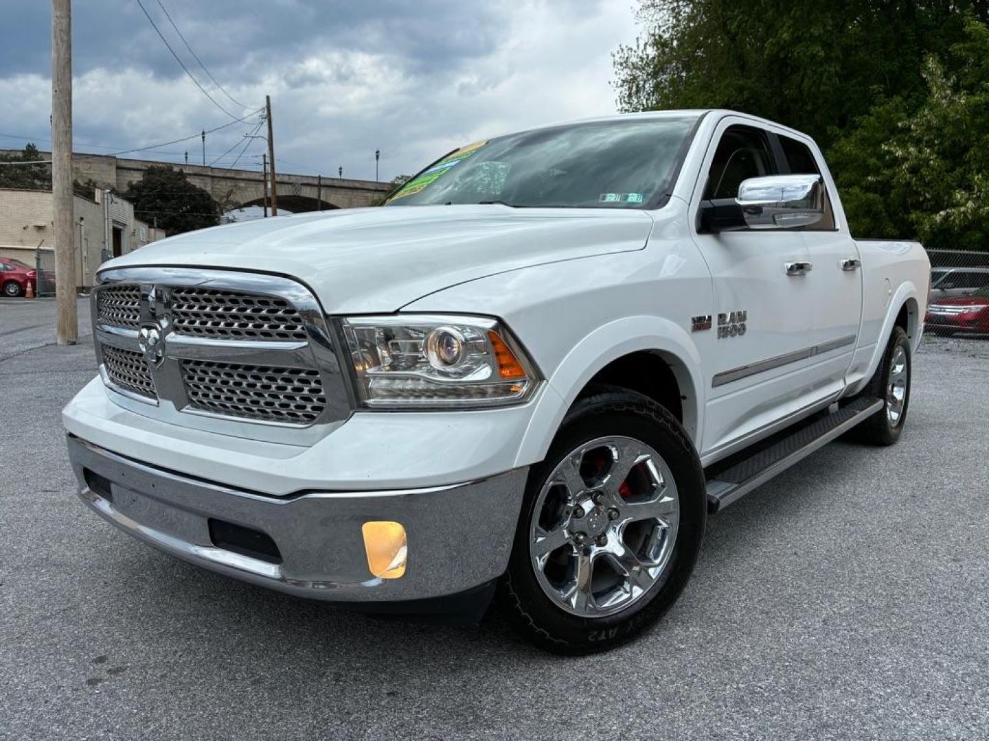 2017 WHITE RAM 1500 LARAMIE (1C6RR7JT4HS) with an 5.7L engine, Automatic transmission, located at 117 North Cameron Street, Harrisburg, PA, 17101, (717) 963-8962, 40.267021, -76.875351 - WE FINANCE!!! MOST vehicles are available for financing. Good Credit/ Challenged Credit/ No Credit - ALL Trade-Ins Welcomed!!! APPLY ONLINE or CALL us TODAY Please call us to discuss your cash and/or financing options. Thanks for checking our inventory! We're here to help. - Photo#0