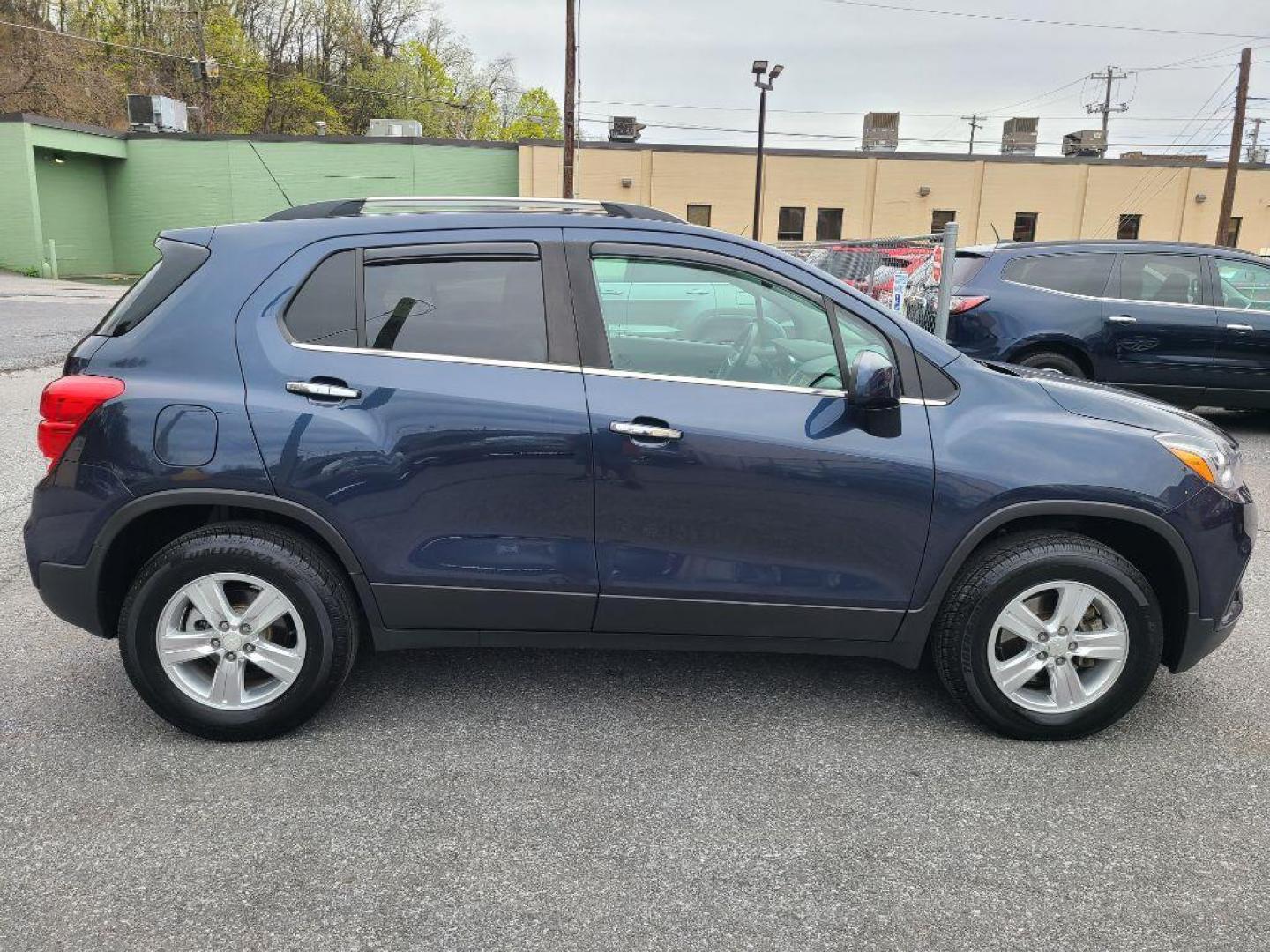 2018 BLUE CHEVROLET TRAX 1LT (3GNCJPSB0JL) with an 1.4L engine, Automatic transmission, located at 7981 Paxton Street, Harrisburg, PA, 17111, (717) 561-2926, 40.261490, -76.749229 - Photo#2