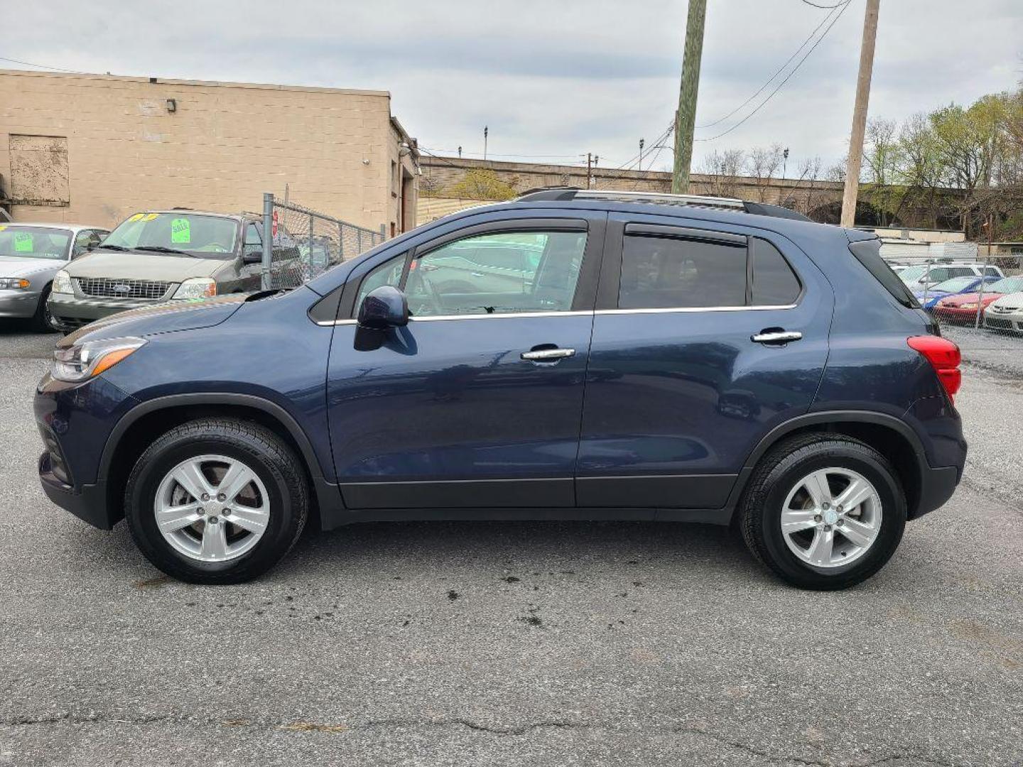 2018 BLUE CHEVROLET TRAX 1LT (3GNCJPSB0JL) with an 1.4L engine, Automatic transmission, located at 7981 Paxton Street, Harrisburg, PA, 17111, (717) 561-2926, 40.261490, -76.749229 - Photo#8