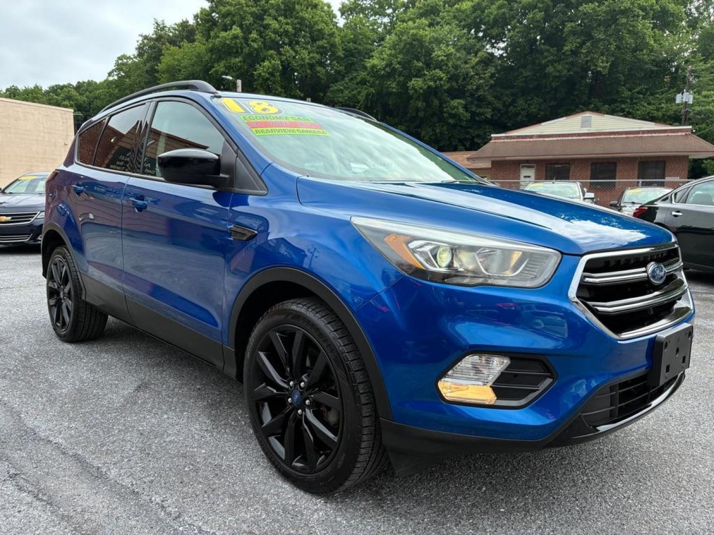 2018 BLUE FORD ESCAPE SE (1FMCU9GD9JU) with an 1.5L engine, Automatic transmission, located at 117 North Cameron Street, Harrisburg, PA, 17101, (717) 963-8962, 40.267021, -76.875351 - WE FINANCE!!! MOST vehicles are available for financing. Good Credit/ Challenged Credit/ No Credit - ALL Trade-Ins Welcomed!!! APPLY ONLINE or CALL us TODAY Please call us to discuss your cash and/or financing options. Thanks for checking our inventory! We're here to help. - Photo#6