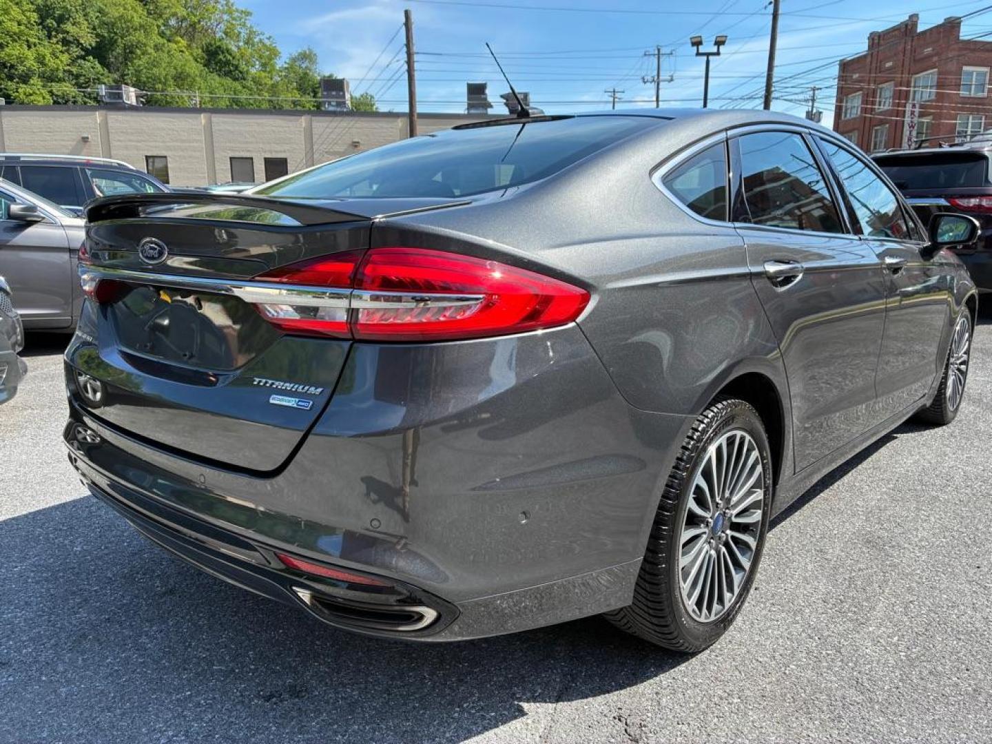 2018 GREY FORD FUSION TITANIUM (3FA6P0D93JR) with an 2.0L engine, Automatic transmission, located at 117 North Cameron Street, Harrisburg, PA, 17101, (717) 963-8962, 40.267021, -76.875351 - WE FINANCE!!! MOST vehicles are available for financing. Good Credit/ Challenged Credit/ No Credit - ALL Trade-Ins Welcomed!!! APPLY ONLINE or CALL us TODAY Please call us to discuss your cash and/or financing options. Thanks for checking our inventory! We're here to help. - Photo#4