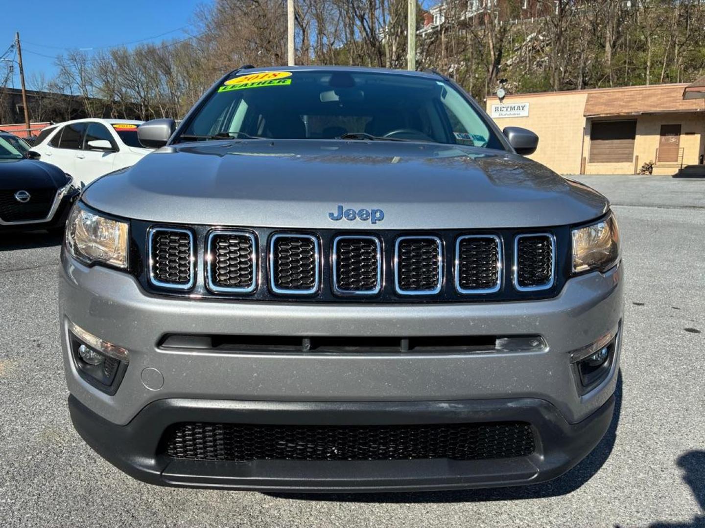 2018 SILVER JEEP COMPASS LATITUDE (3C4NJDBB2JT) with an 2.4L engine, Automatic transmission, located at 131 N Cameron st, Harrisburg, PA, 17101, (717) 561-2926, 40.267086, -76.875374 - Photo#7
