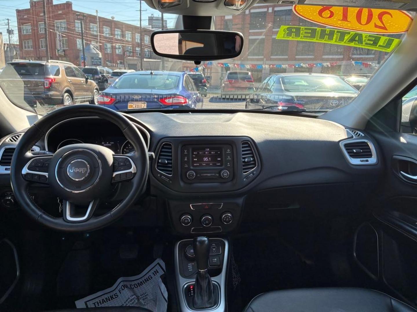 2018 SILVER JEEP COMPASS LATITUDE (3C4NJDBB2JT) with an 2.4L engine, Automatic transmission, located at 131 N Cameron st, Harrisburg, PA, 17101, (717) 561-2926, 40.267086, -76.875374 - Photo#12