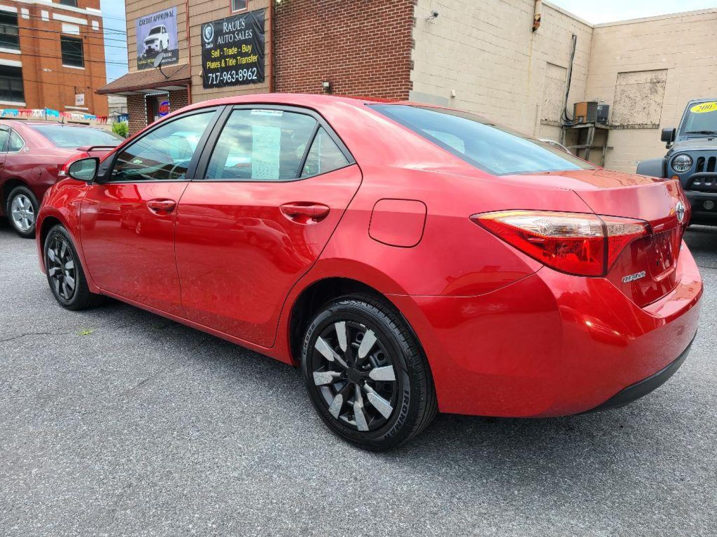 2018 RED TOYOTA COROLLA LE (2T1BURHE5JC) with an 1.8L engine, Continuously Variable transmission, located at 117 North Cameron Street, Harrisburg, PA, 17101, (717) 963-8962, 40.267021, -76.875351 - WE FINANCE!!! Good Credit/ Bad Credit/ No Credit - ALL Trade-Ins Welcomed!!! ***Guaranteed Credit Approval*** APPLY ONLINE or CALL us TODAY ;) Internet Prices and Marketplace Prices are SPECIAL discounted ***CASH DEALS*** Retail Prices are higher. Please call us to discuss your cash and finan - Photo#2