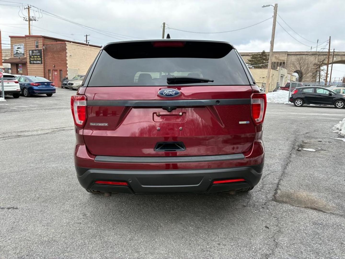 2019 RED FORD EXPLORER POLICE INTERCEPTOR (1FM5K8AR4KG) with an 3.7L engine, Automatic transmission, located at 117 North Cameron Street, Harrisburg, PA, 17101, (717) 963-8962, 40.267021, -76.875351 - WE FINANCE!!! Good Credit/ Challenged Credit/ No Credit - ALL Trade-Ins Welcomed!!! APPLY ONLINE or CALL us TODAY ;) Please call us to discuss your cash and/or financing options. - Photo#3