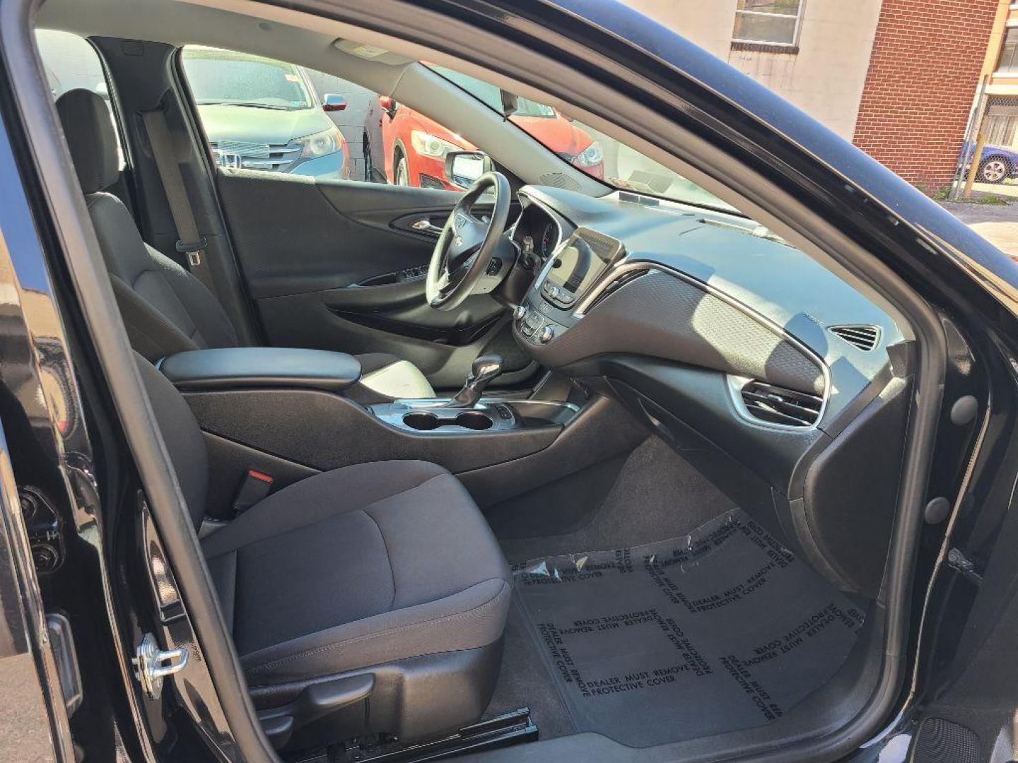 2021 BLACK CHEVROLET MALIBU LS (1G1ZB5ST5MF) with an 1.5L engine, Continuously Variable transmission, located at 7981 Paxton Street, Harrisburg, PA, 17111, (717) 561-2926, 40.261490, -76.749229 - Photo#6