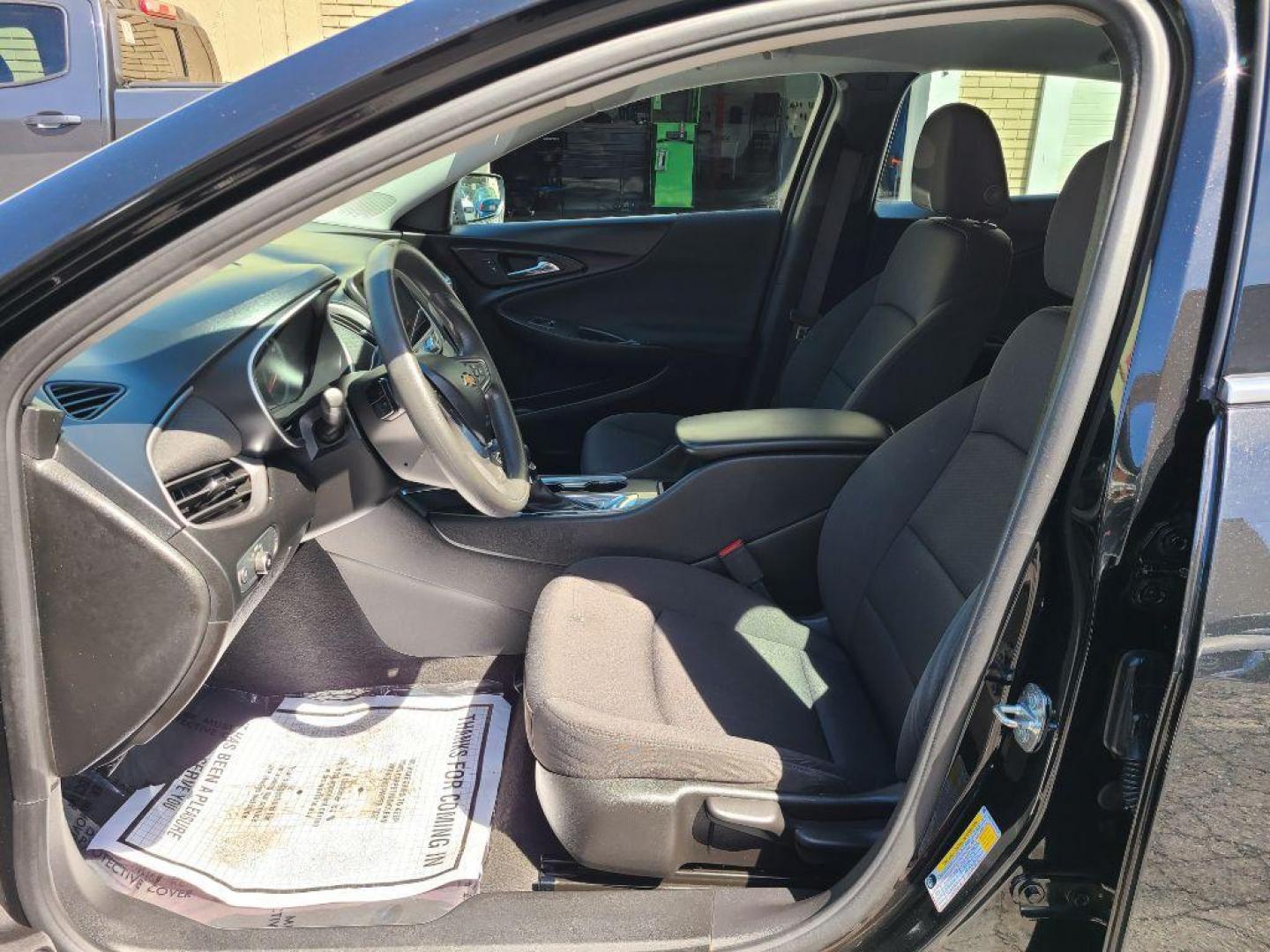 2021 BLACK CHEVROLET MALIBU LS (1G1ZB5ST5MF) with an 1.5L engine, Continuously Variable transmission, located at 7981 Paxton Street, Harrisburg, PA, 17111, (717) 561-2926, 40.261490, -76.749229 - Photo#9