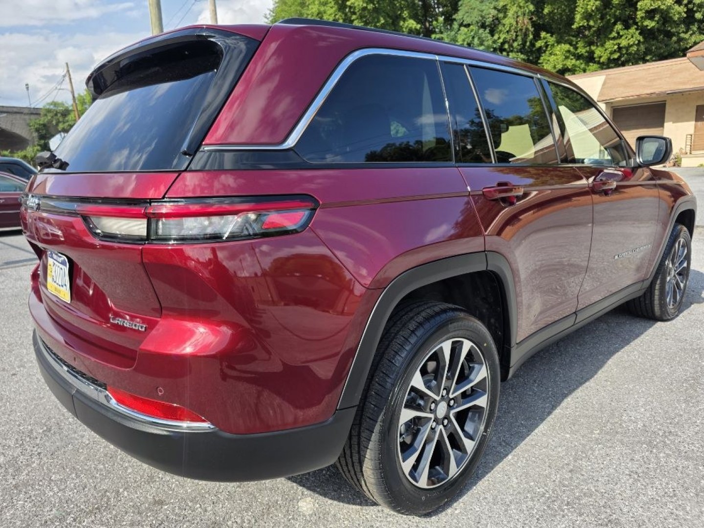2023 RED JEEP GRAND CHEROKEE LAREDO (1C4RJHAG8PC) with an 3.6L engine, Automatic transmission, located at 117 North Cameron Street, Harrisburg, PA, 17101, (717) 963-8962, 40.267021, -76.875351 - Value Added Options - Installed Heated Front Seat Keyless Start Power Liftgate Smart Device Integration Seating Options Front Bucket Seats Rear Bench Seat Driver Adjustable Lumbar Heated Front Seat Pass-Through Rear Seat Power Driver Seat 5 Passenger Capacity Value Added Options - S- Photo#4